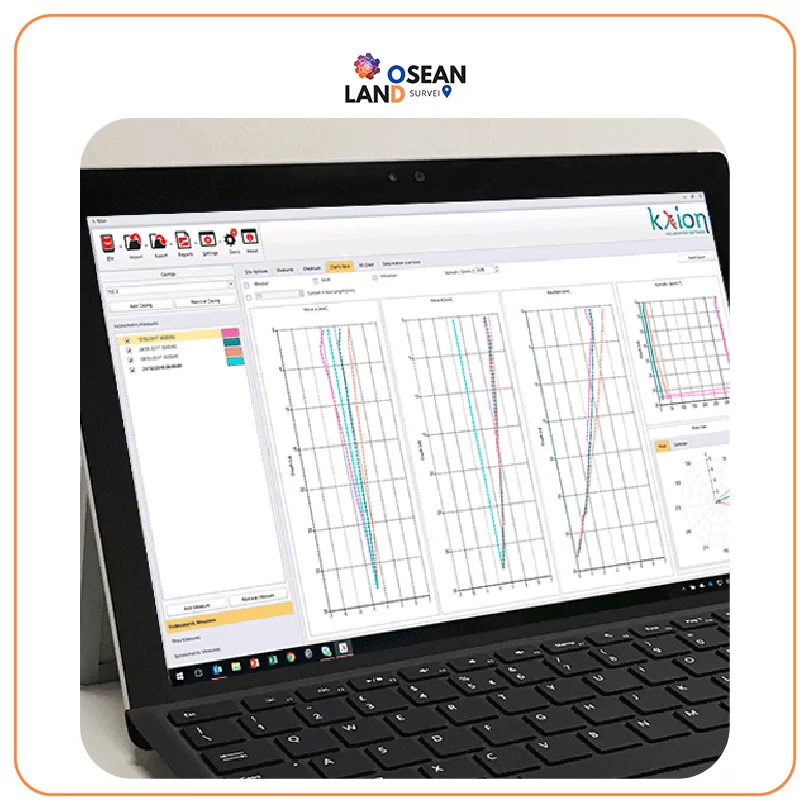 KLION software for inclinometers and extensometers