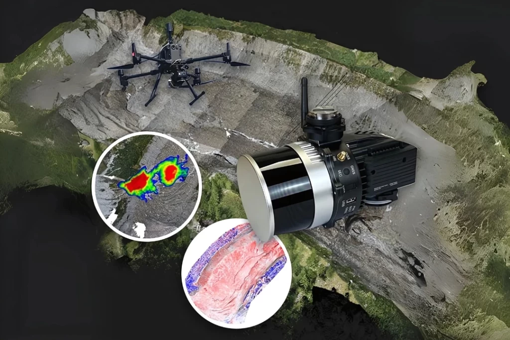 Oseanland Indonesia Hadirkan Teknologi Stonex XFLY LiDAR untuk Pemantauan Gletser Belvedere